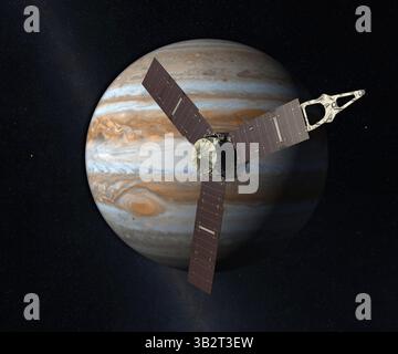 The NASA solar-powered Juno spacecraft was tested in the Glenn Extreme ...