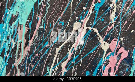 Abstract background of messy wall stucco texture background. Decorative wall paint Stock Photo