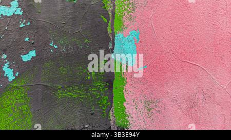 Abstract background of messy wall stucco texture background. Decorative wall paint Stock Photo