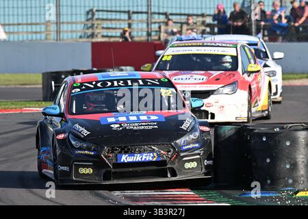 Chris Smiley, Hyundai i30N, Restart Racing, 2025 Kwik Fit Rounds 4, 5 ...