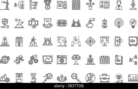 Startups new business icons Simple vector icon. Illustration symbol design template for web mobile UI element. Stock Vector