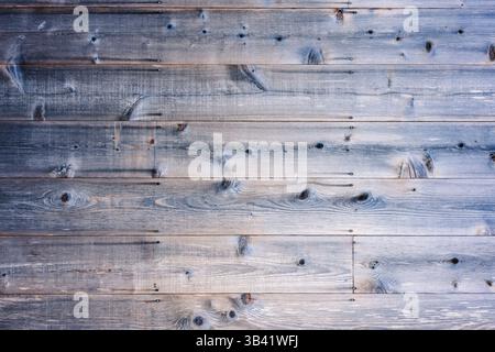 Detailed textured wooden surface showing natural grain and knots, suitable for backgrounds Stock Photo