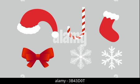 Vector elements of Christmas Stock Vector