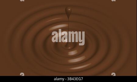 Coffee splashing Stock Vector