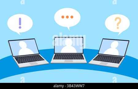 Vector concept illustration of falling temperature Stock Vector