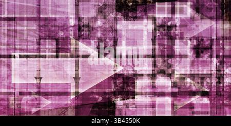 CMS Technology or Content Management System Tech Stock Photo
