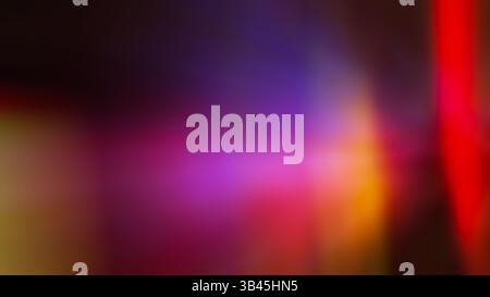 Colorful glow Light flare sparks texture. red orange rays on yellow abstract overlay. A beautiful abstract composition featuring out-of-focus lights Stock Photo