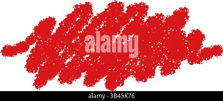 Crayon Drawing Texture Background Isolated On A White Background. Vector Illustration. Stock Vector
