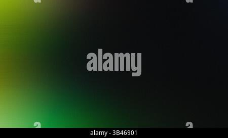 Green abstract gradient background with noise . Dark teal green minimal banner calm , Noise intensive Holographic blend blurred smooth transitions Stock Photo