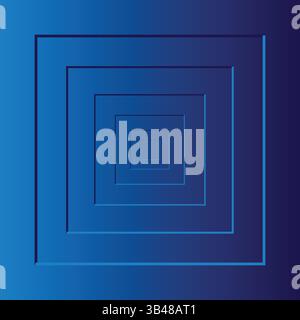 Blue gradient squares geometric texture. Abstract background vector for cover, book, website, banner, poster, advertising. EPS editable file. Stock Vector