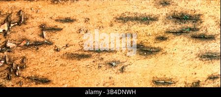 Old Wall Surface Abstract Textured Background Design Stock Photo