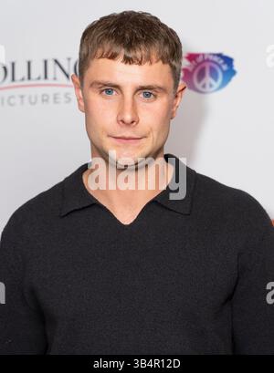 Billy Hinchliffe attends the premiere of "Words of War" at Village East