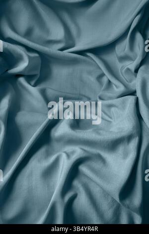 Silk cloth with folds Stock Photo