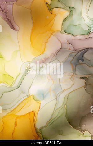 Beautiful marble surface in pastel tones with glitter effect. Modern abstract stone background. Stock Photo