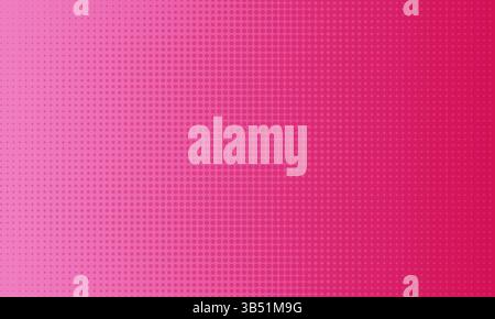 Pink blurred vector background with halftone effect Stock Vector