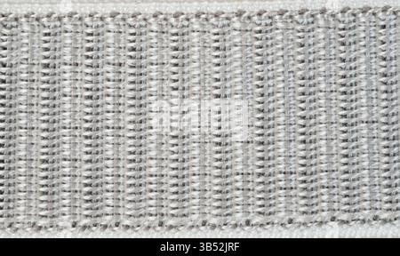 Grey nylon cloth texture background macro close up view Stock Photo