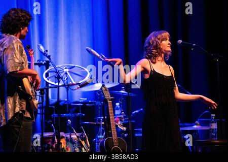 Linka Moja Performing At Armadillo Glasgow 28th April 2025 Stock 