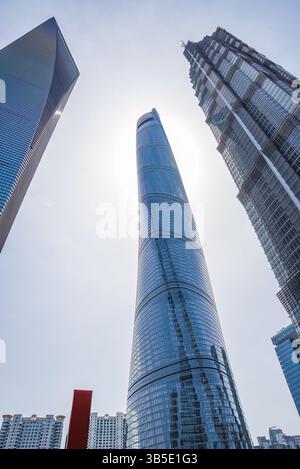 A low-angle shot captures the iconic Transamerica Pyramid in San ...