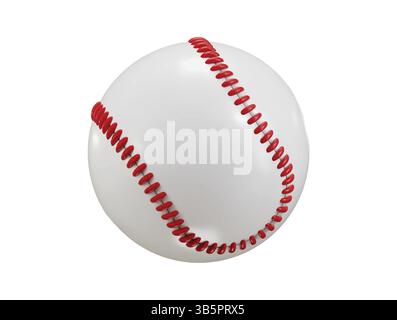 Baseball icon 3d rendering vector illustration Stock Vector