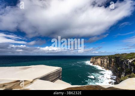 Wedding Cake Rock, Royal National Park Sydney Australia Stock Photo