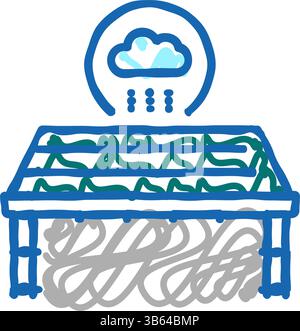 roof waterproofing color icon vector illustration Stock Vector Image ...