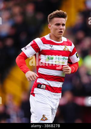 Doncaster Rovers George Broadbent during the Emirates FA Cup third ...