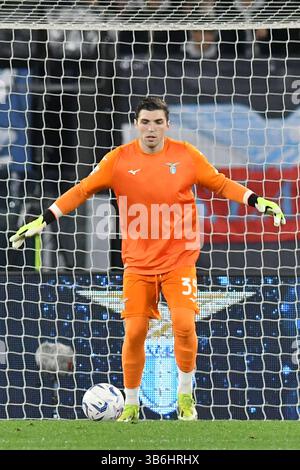Verona Rome Christos Mandas of Lazio seen in action during the Italian Serie A ...