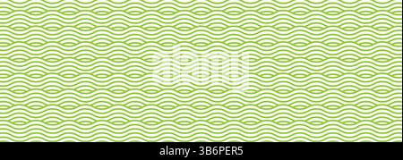 Seamless blue wave pattern vector with modern minimal line design for ocean backgrounds, textile prints, and abstract decorative elements. Stock Vector
