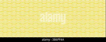 Seamless blue wave pattern vector with modern minimal line design for ocean backgrounds, textile prints, and abstract decorative elements. Stock Vector