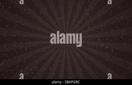 Black retro background gray colored rays  stylish illustration Stock Vector