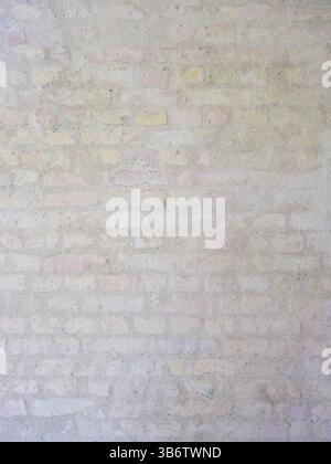 Pale brick wall background texture Stock Photo