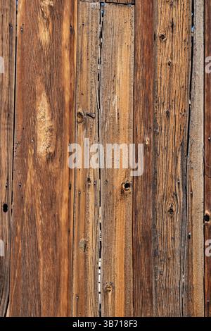 background texture image of old weathered wood board barn wall Stock Photo