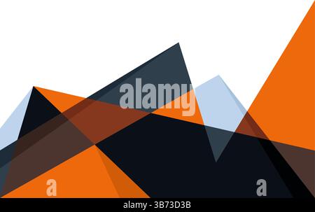 Mountain Abstract background Vector Illustration, Mountain Landscape Vector Design Stock Vector