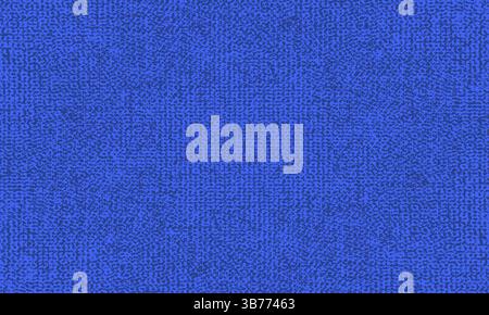 Vector blue fabric texture in grunge style Stock Vector