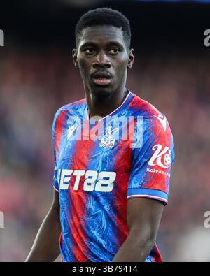 Ismaila Sarr of Crystal Palace during the Wolverhampton Wanderers v