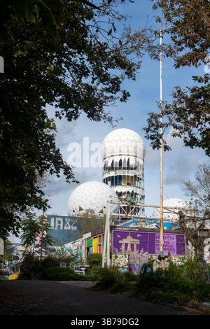 Former US Listening Station, Teufelsberg, Berlin, Germany Stock Photo ...