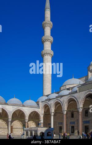 Istanbul, Turkey, Türkiye. Süleymaniye Mosque, Mosque of Suleyman the ...