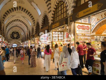 Türkiye, Turkey, Istanbul, Spice Bazaar, Egyptian Market, Stock Photo