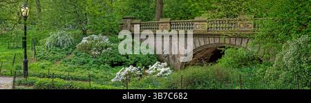 Spring in Central Park, New York City Stock Photo