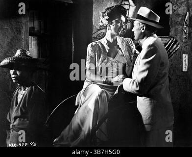 Carmen D'Antonio, Patric Knowles, on-set of the film, "World For Ransom