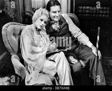 Ann Latham, Bert Remsen, on-set of the film, 
