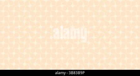 Seamless Minimal Retro Wave Pattern Vector Abstract Background Design Stock Vector