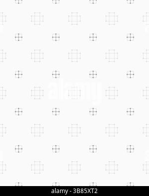 A seamless pattern featuring a grid of diamond shapes on a light background. The design is minimalistic and elegant, suitable for various applications Stock Photo