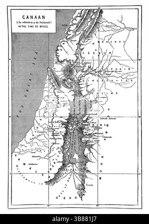 map-of-canaan-in-the-time-of-