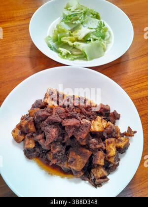 Rendang Sapi Kentang or Beef Rendang with Potato, a West Sumatran ...