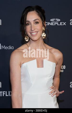 Catherine Reitman attends the 2024 Canadian Screen Awards at CBC