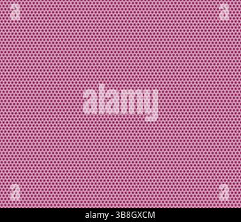 Hexagon Background. Cranberry color on matching background. Bold rounded hexagon cells with padding and inner solid cells. Small hexagon shapes. Stock Vector