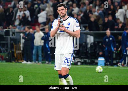 May 16, 2024, Copenhagen, null, Denmark: Copenhagen, Denmark. 16th, May 2024. Scott McKenna (26) of FC Copenhagen seen after the 3F Superliga match between FC Copenhagen and FC Midtjylland at Parken in Copenhagen. (Credit Image: © Gonzales Photo/Gonzales Photo via ZUMA Press) Stock Photo