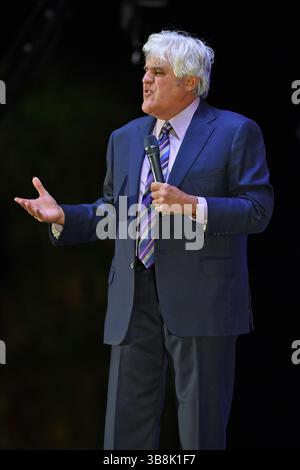 BOCA RATON - MARCH 31: Jay Leno performs at the Boca West Country Club