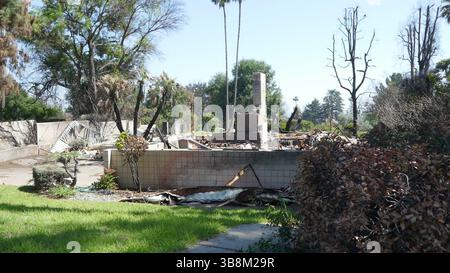 Altadena, California, USA 7th May 2025 Altadena aftermath and cleanup ...